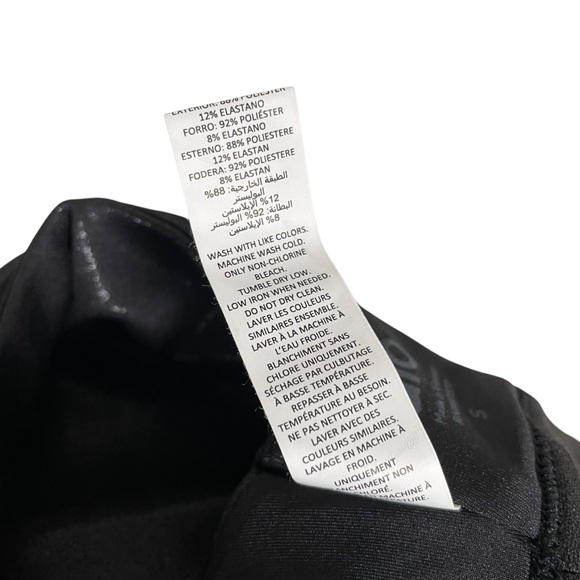 Alo Yoga Size S Super Shine Flash Bra in Black - Picture 5 of 7